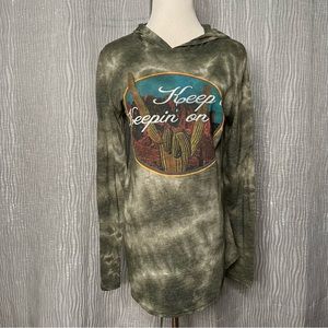 Life Clothing Co. Tie dye hoodie tunic